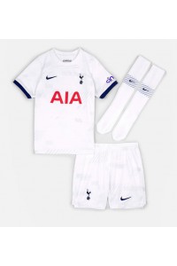 Tottenham Hotspur Babytruitje Thuis tenue Kind 2023-24 Korte Mouw (+ Korte broeken)